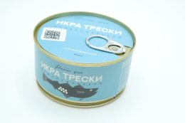 Икра трески атлантической ключ 200 г