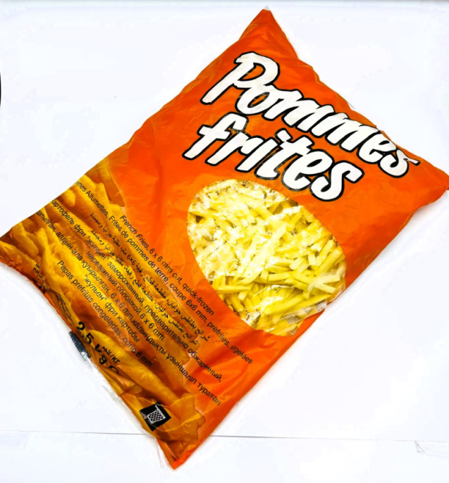 Картофель фри  6х6мм  2,5кг  AGRAFROST