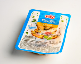 Коктейль из маринованных морепродуктов в масле "ФАВОРИТ" 150г VICI