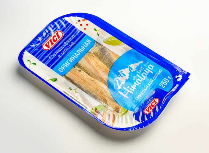 Филе сельди  в масле "Оригинальная" 250г VICI