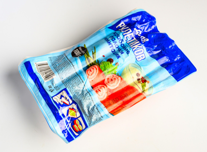 Крабовые палочки "Для рулетиков" 1кг VICI