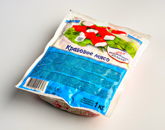 Крабовое мясо  1000гр VICI