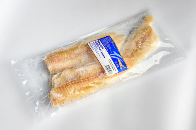 Филе минтая без кожи мороженое 700г  NERIYA
