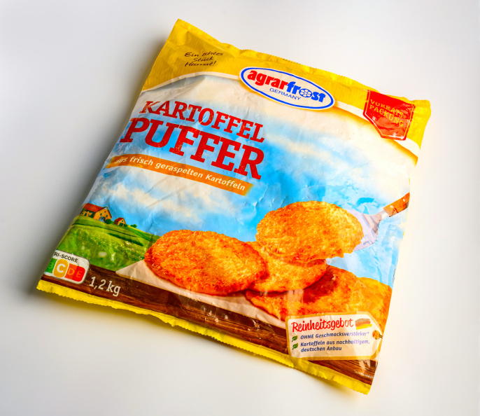 Картофельные драники 1,2кг Agrarfrost