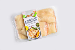 Кальмар дальневосточный очищенный  мороженый 500г NERIYA