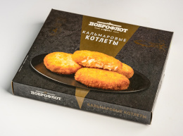 Кальмаровые котлеты  340гр  ДОБРОФЛОТ