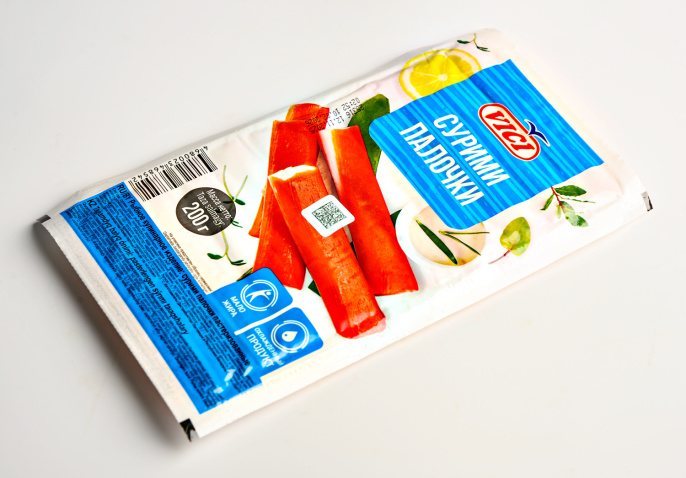 Крабовые палочки сурими  200г VICI